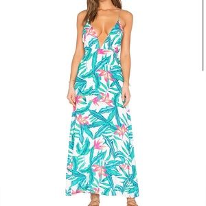 MinkPink Floral dress size small